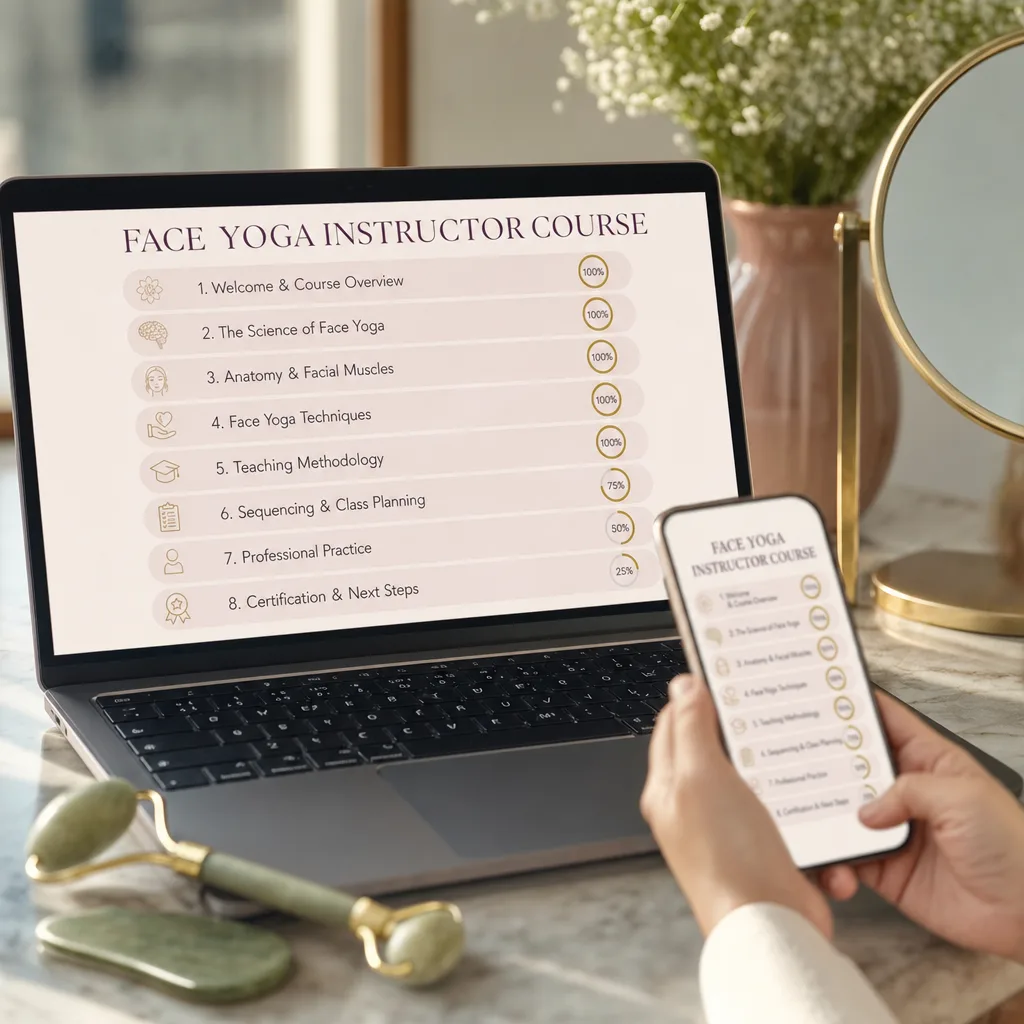 The complete course: 8 modules and 42 lessons in the Lift platform